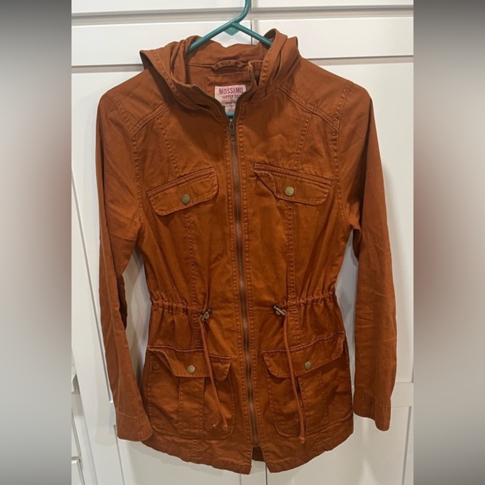 Mossimo Burnt Orange Utility Jacket